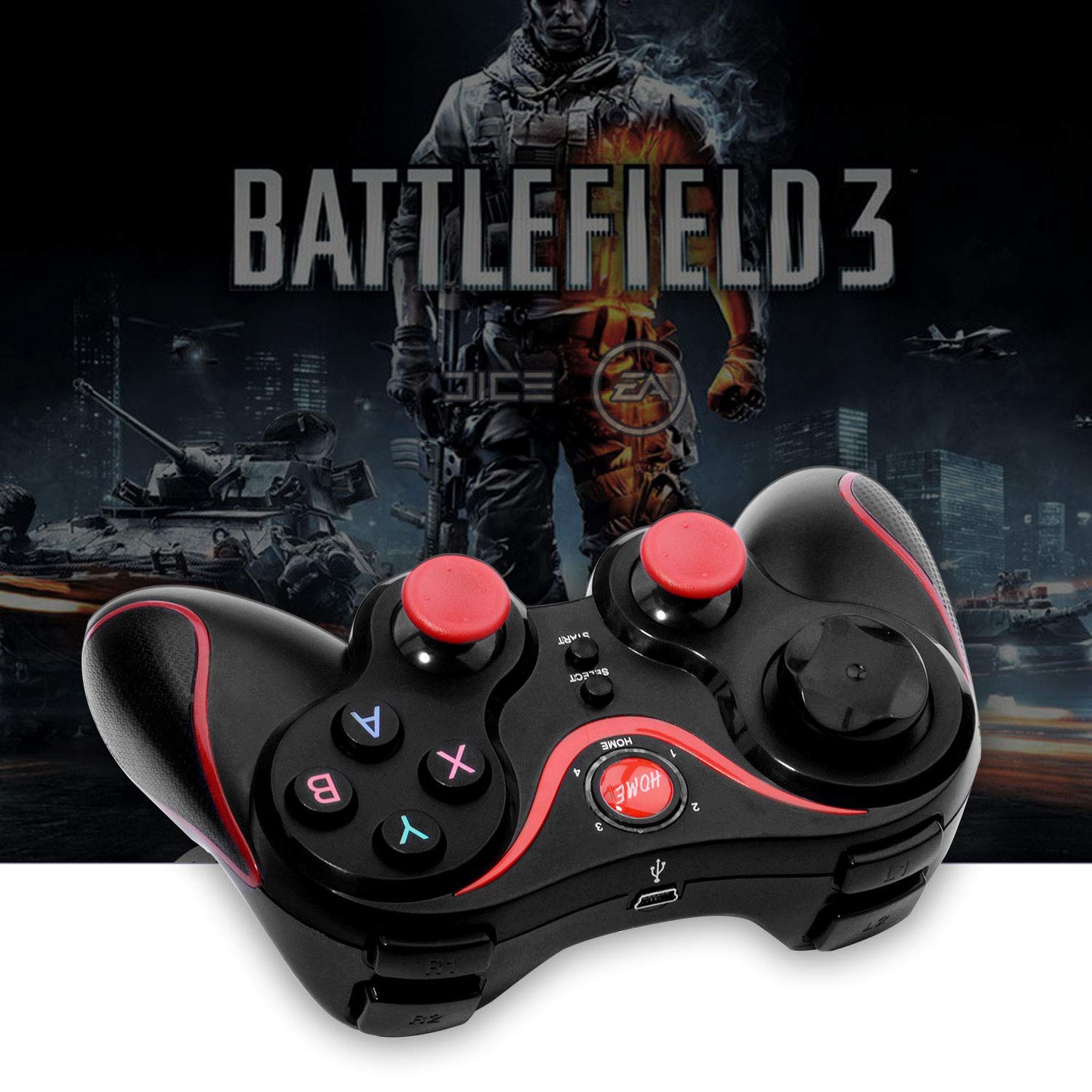 Amazon | Bluetoothワイヤレス コントローラー 2.4G無線ゲームパッド